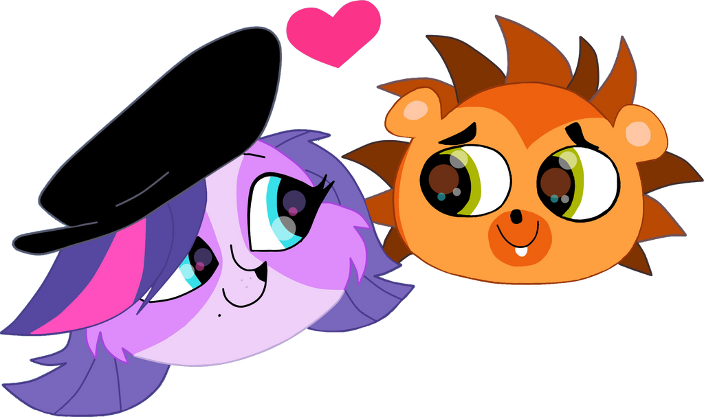 Zoe x Russell heads by HeinousFlame on DeviantArt