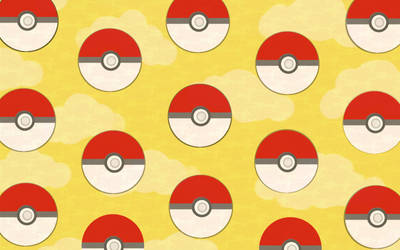 Pokeball .Free Background. by scribblin