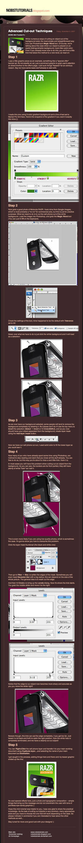 Advanced Cut-Out Mini-Tutorial by nobstutorials
