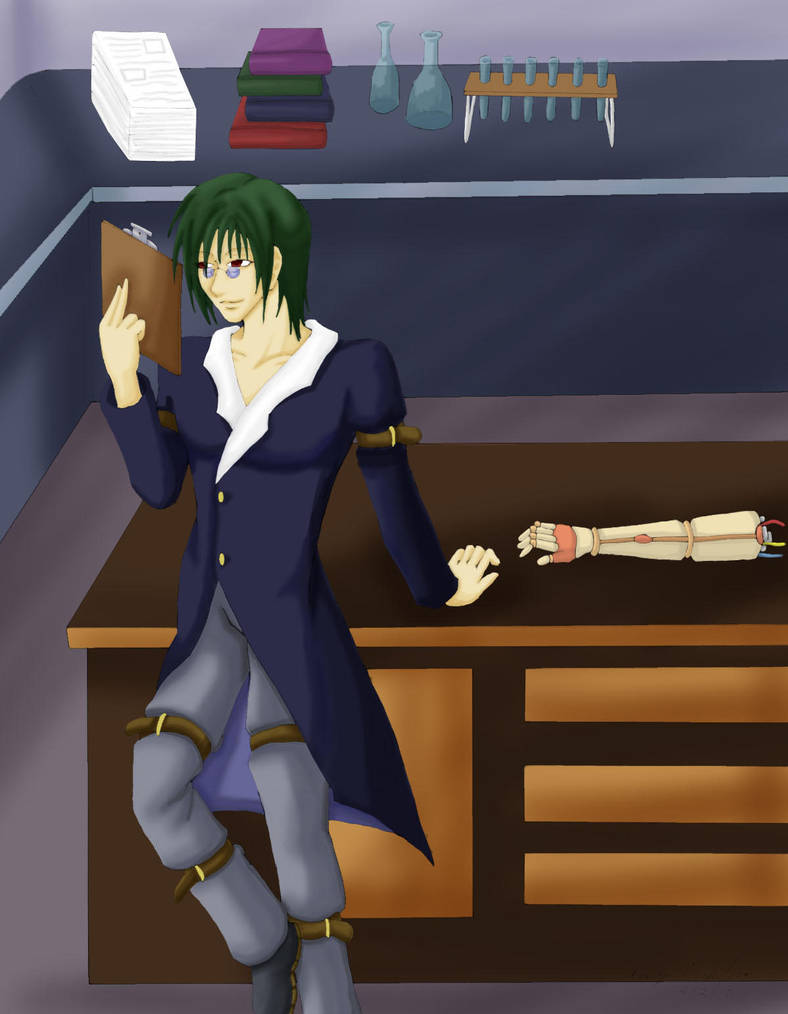 Research in the lab--AT by MangaKeri