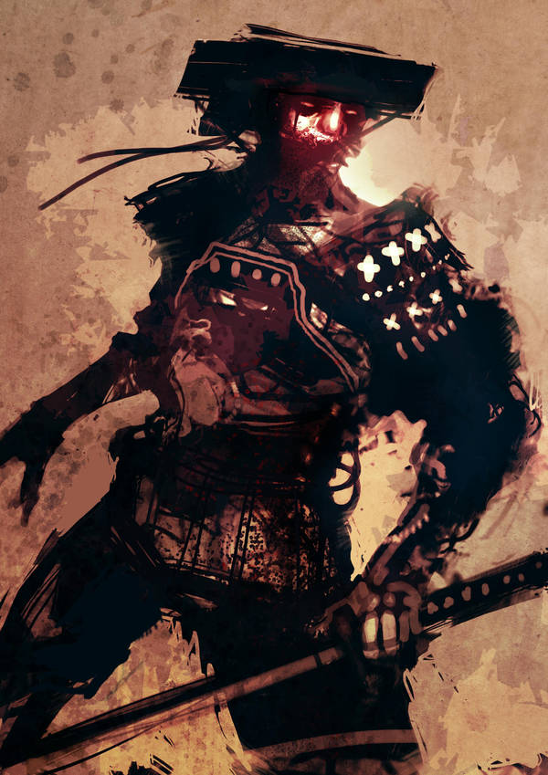 speed painted arab samurai by torvenius