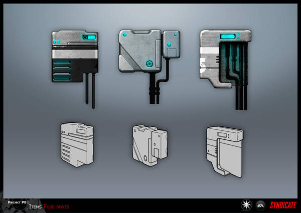 SYNDICATE concept - fuseboxes by torvenius SYNDICATE concept - fuseboxes by torvenius