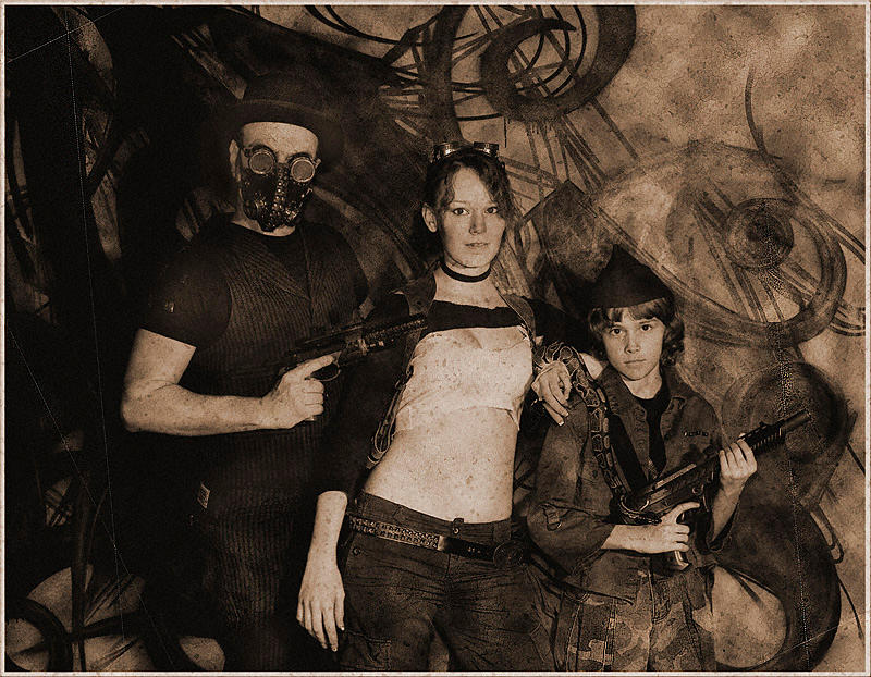 Modern Steam-Age Family by slephoto