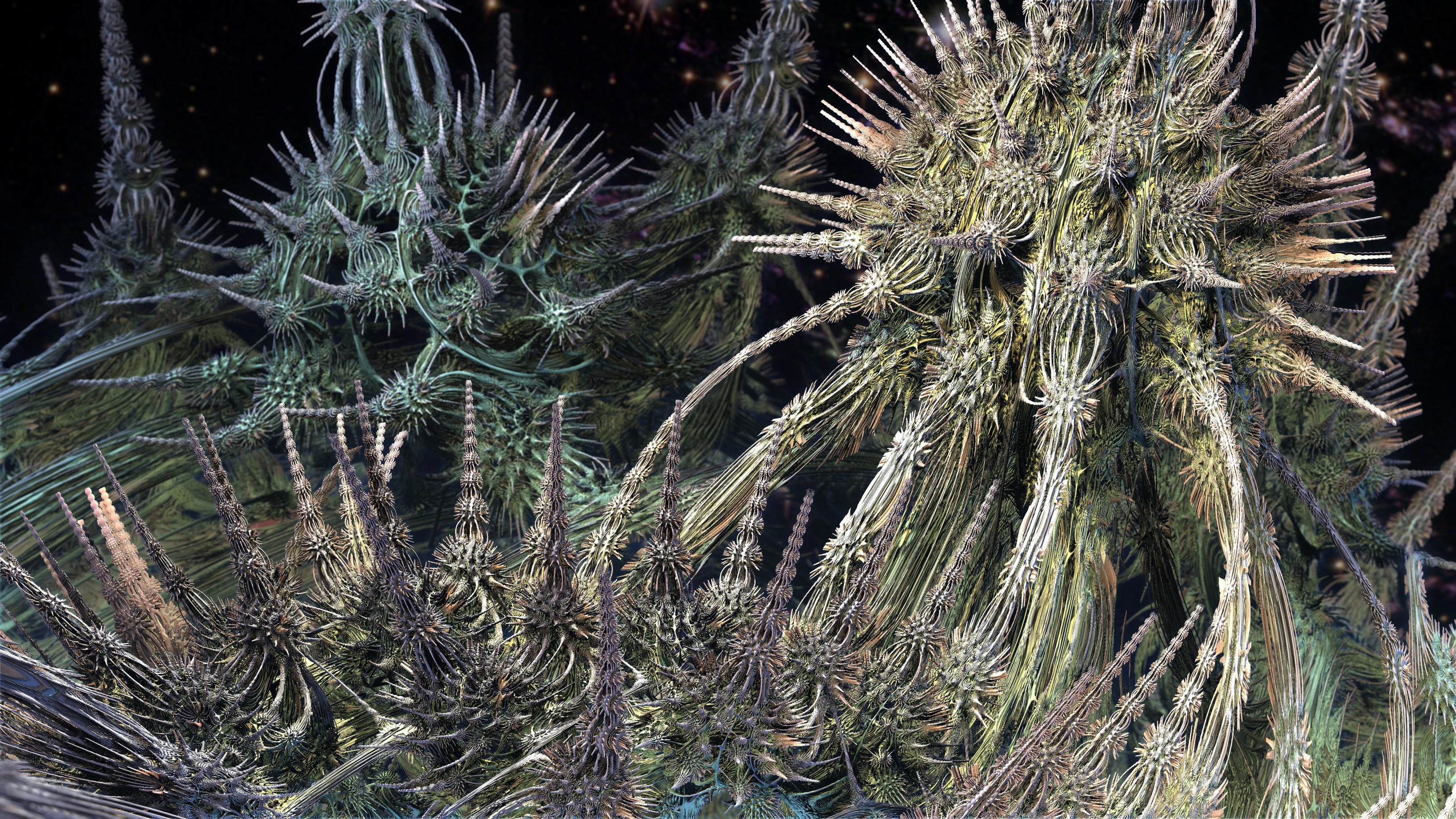 Living Planet - Mandelbulb 3D fractal by schizo604