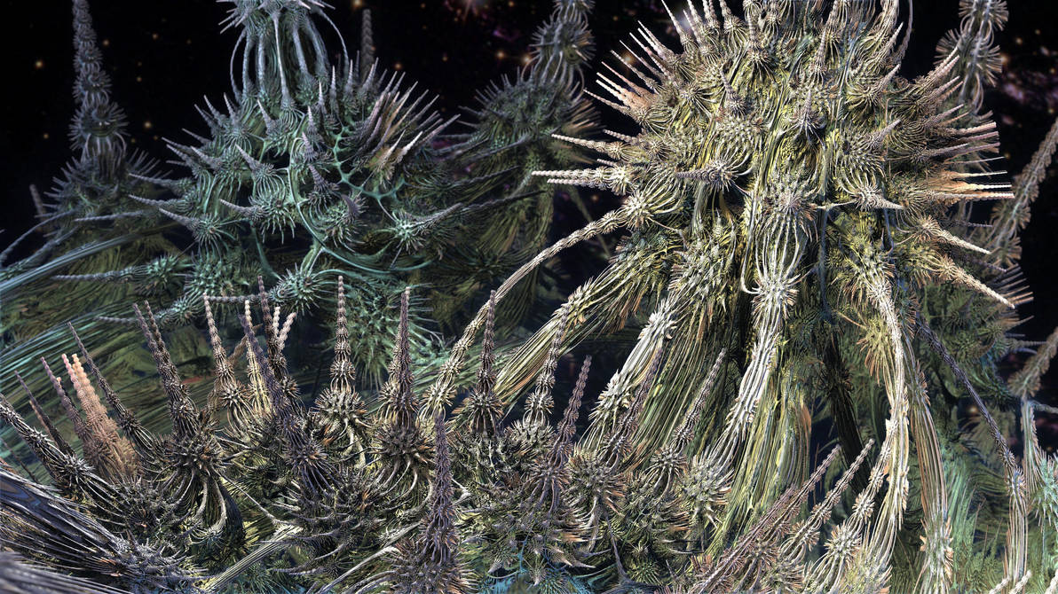 Living Planet - Mandelbulb 3D fractal by schizo604