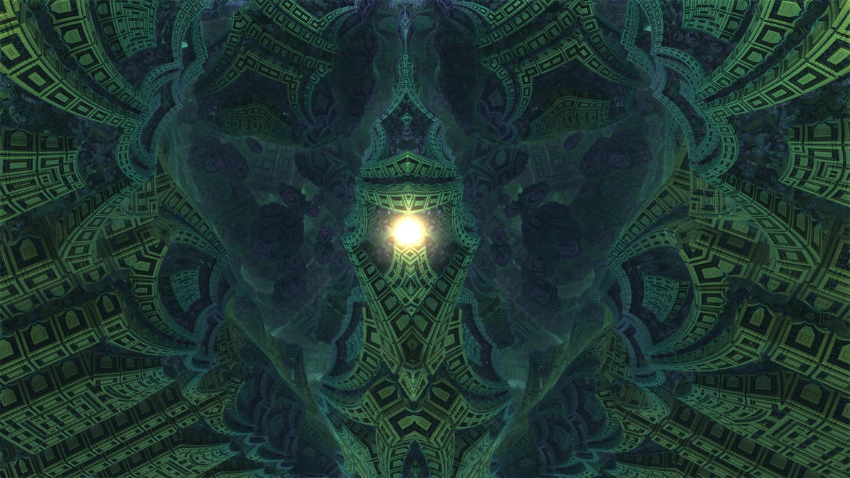 Descent into Fractal Core - Mandelbulb 3D fractal by schizo604