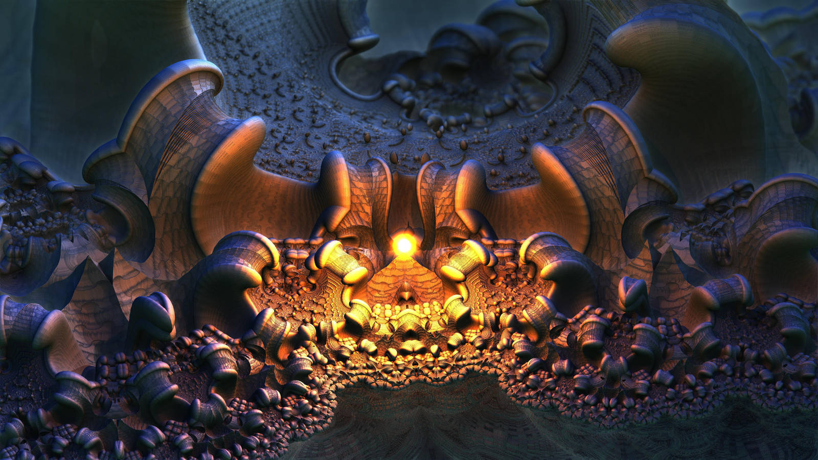 Ceremony at the fractal abyss by schizo604