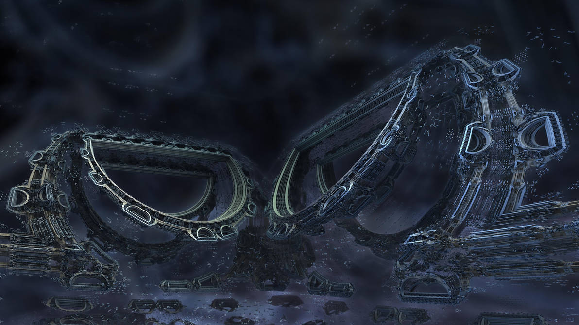 Amazing Mechanics - Mandelbulb 3D fractal by schizo604