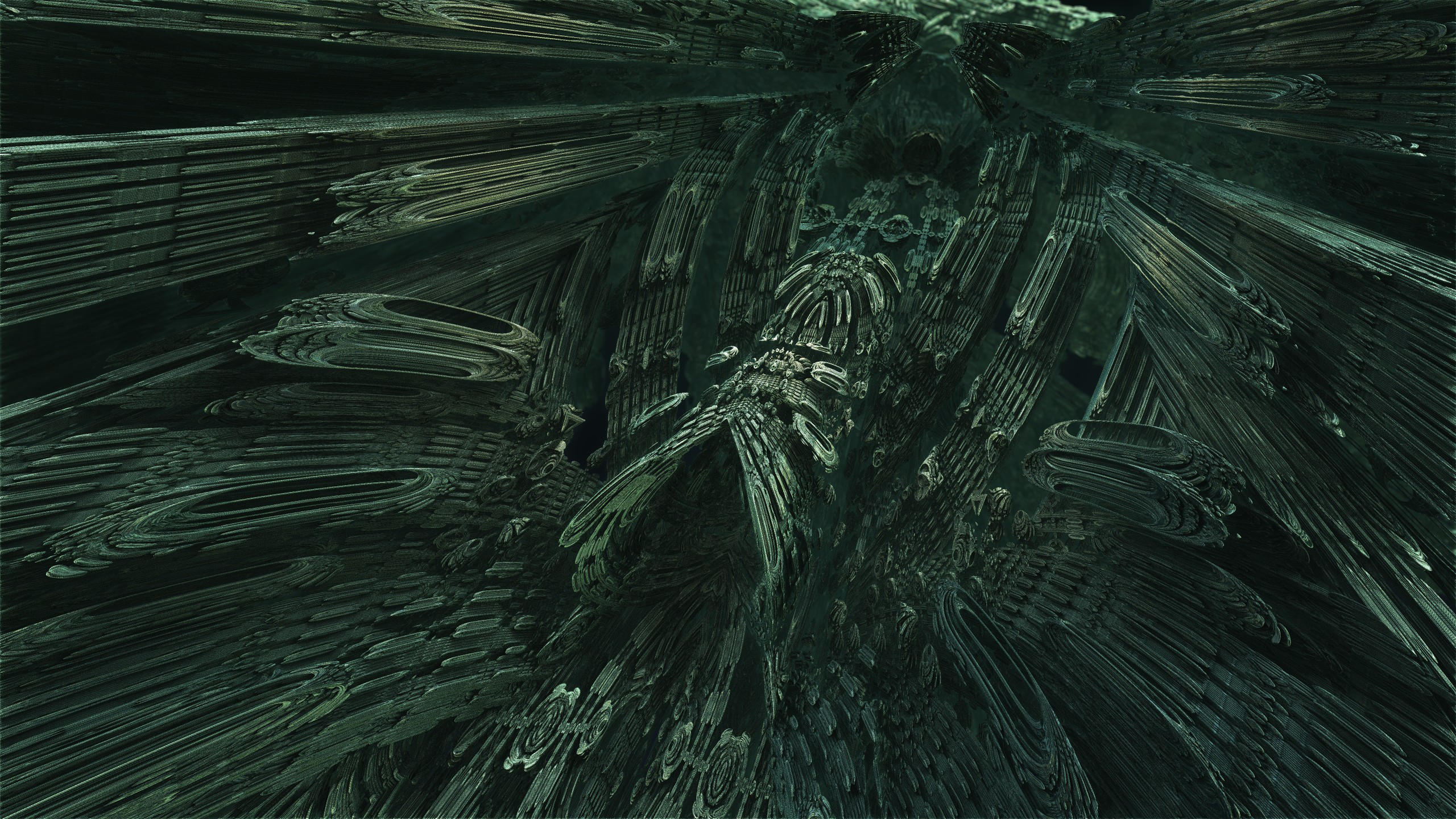Fractal Omega Racer 525 - Mandelbulb 3D fractal by schizo604