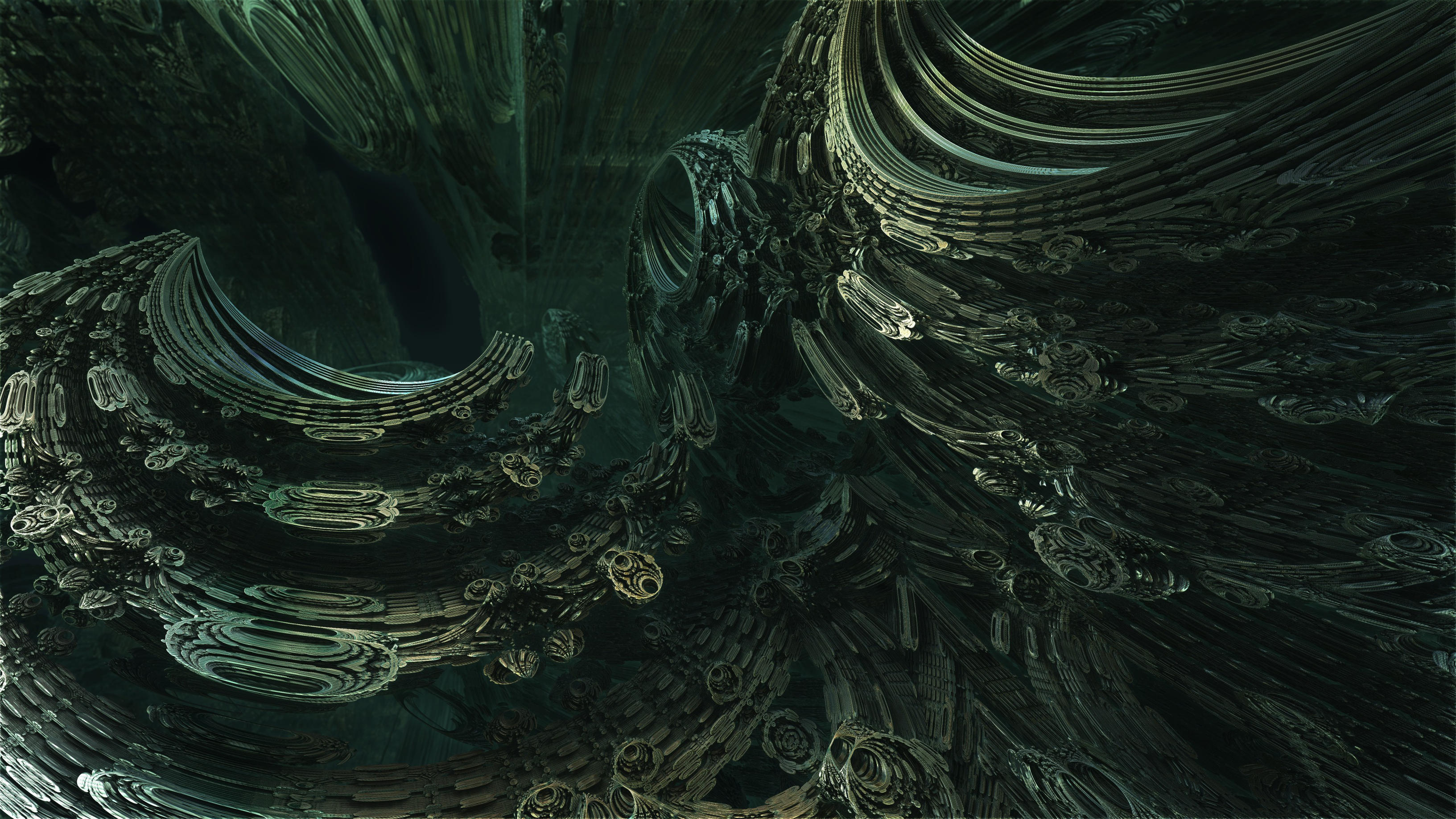 Fractal Omega Racer 1685 - Mandelbulb 3D fractal by schizo604