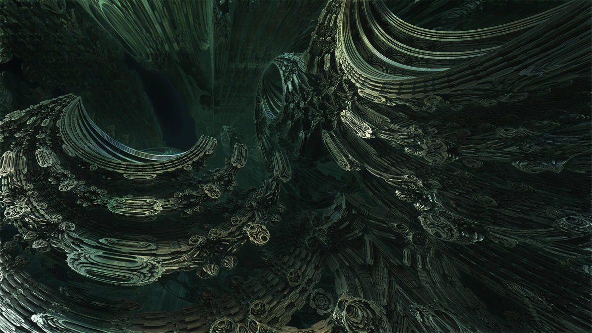 Fractal Omega Racer 1685 - Mandelbulb 3D fractal by schizo604
