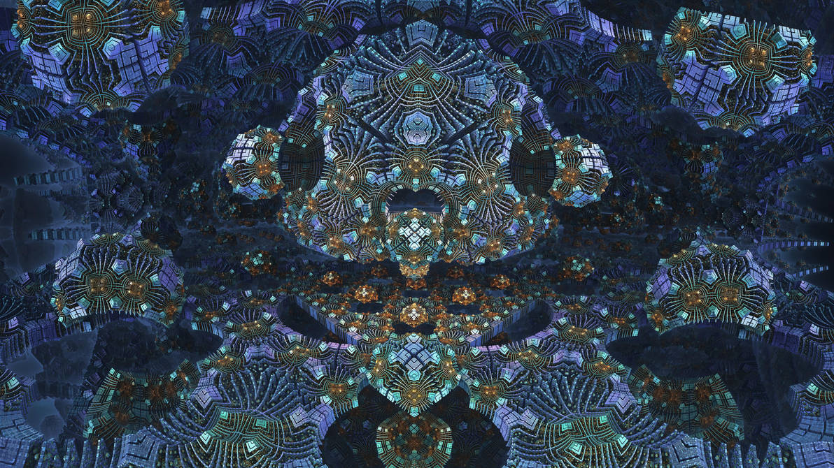 Fractal Matrix 246 - Mandelbulb 3D fractal by schizo604