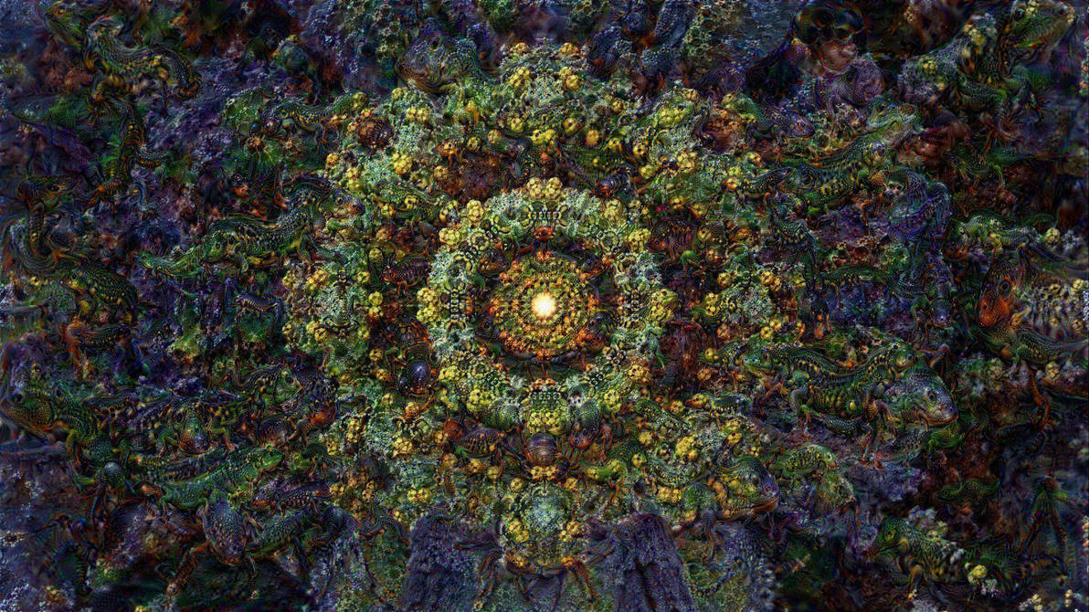 ACID EYE 360 VR - Psychedelic Deep Dream Fractal 3 by schizo604