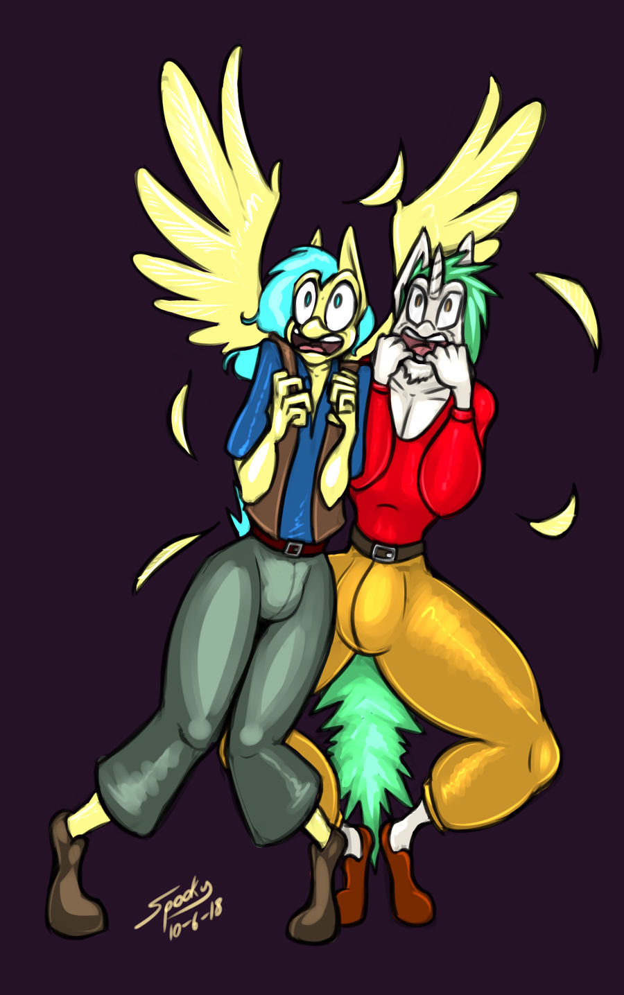 Halloween '18 - The Road to-OHMYGOD! by grayscalerain