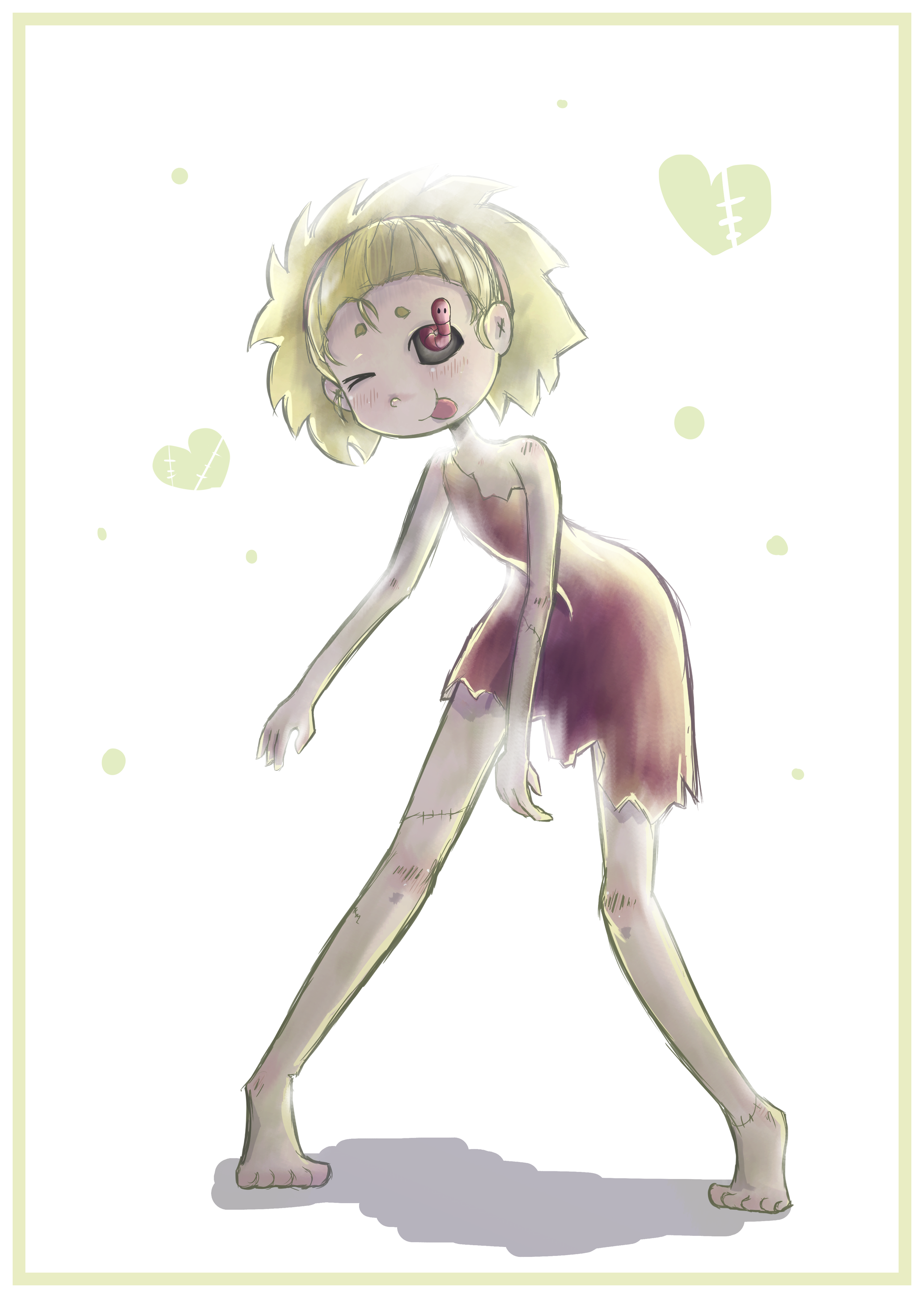 Rotting girl by Fyoriosity