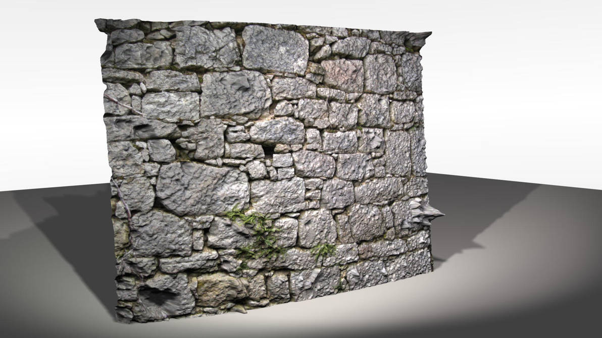 Automatic 3d modeling wall2 by hipe-0