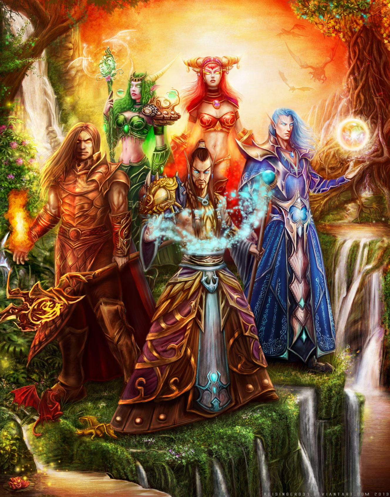 First Aspects of Azeroth by keisinger037