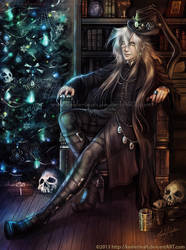 A Kuroshitsuji Christmas- Undertaker by keelerleah
