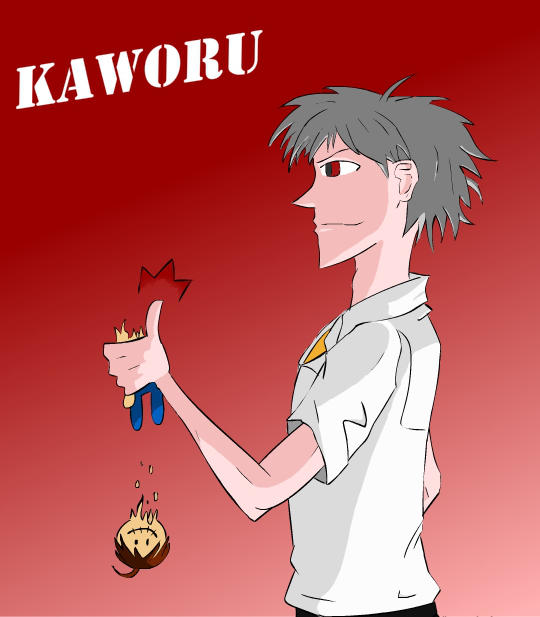 Kaworu by Shmuggly