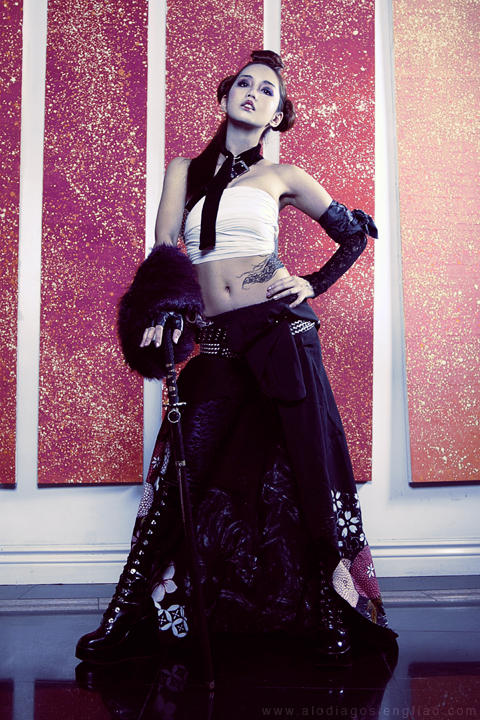 Yakuza Girl by BlackMageAlodia