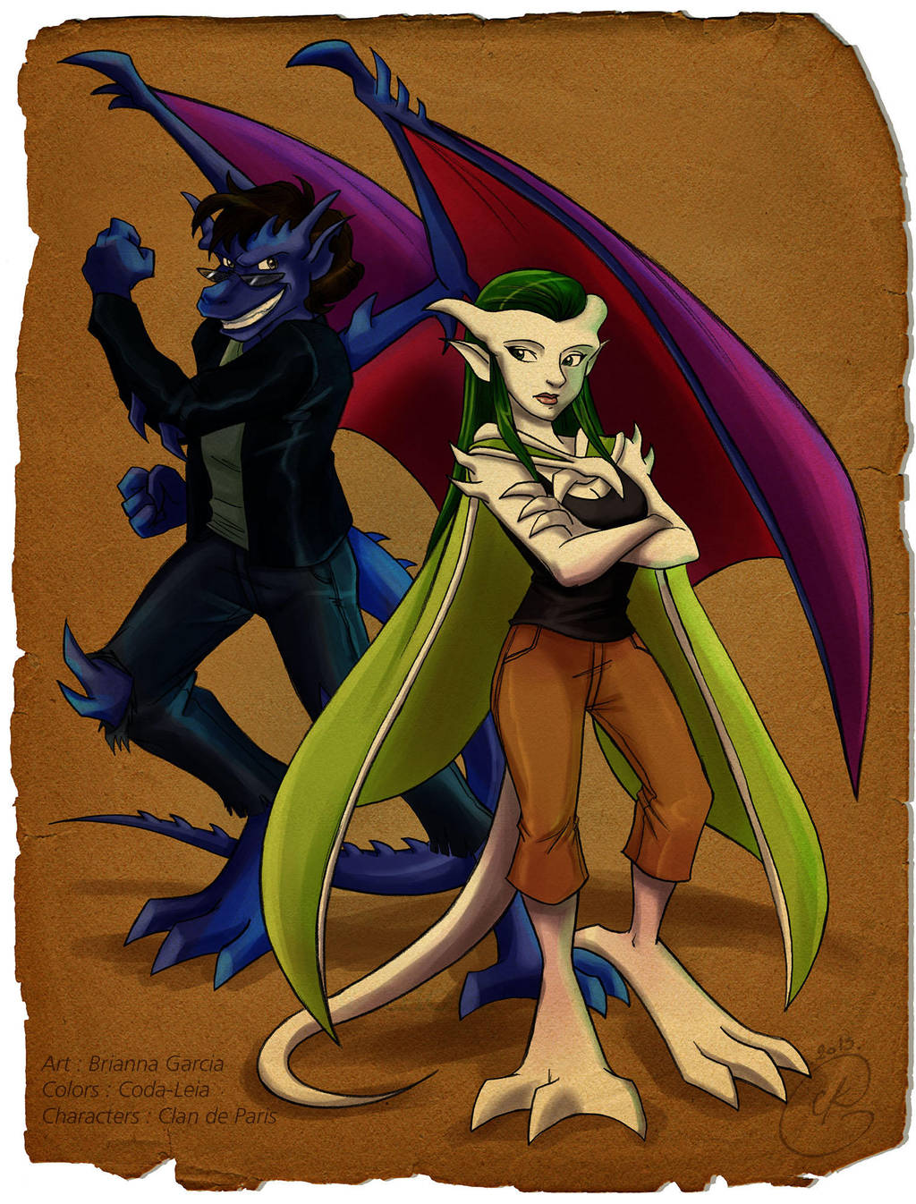 Absinthe and Delacroix by coda-leia
