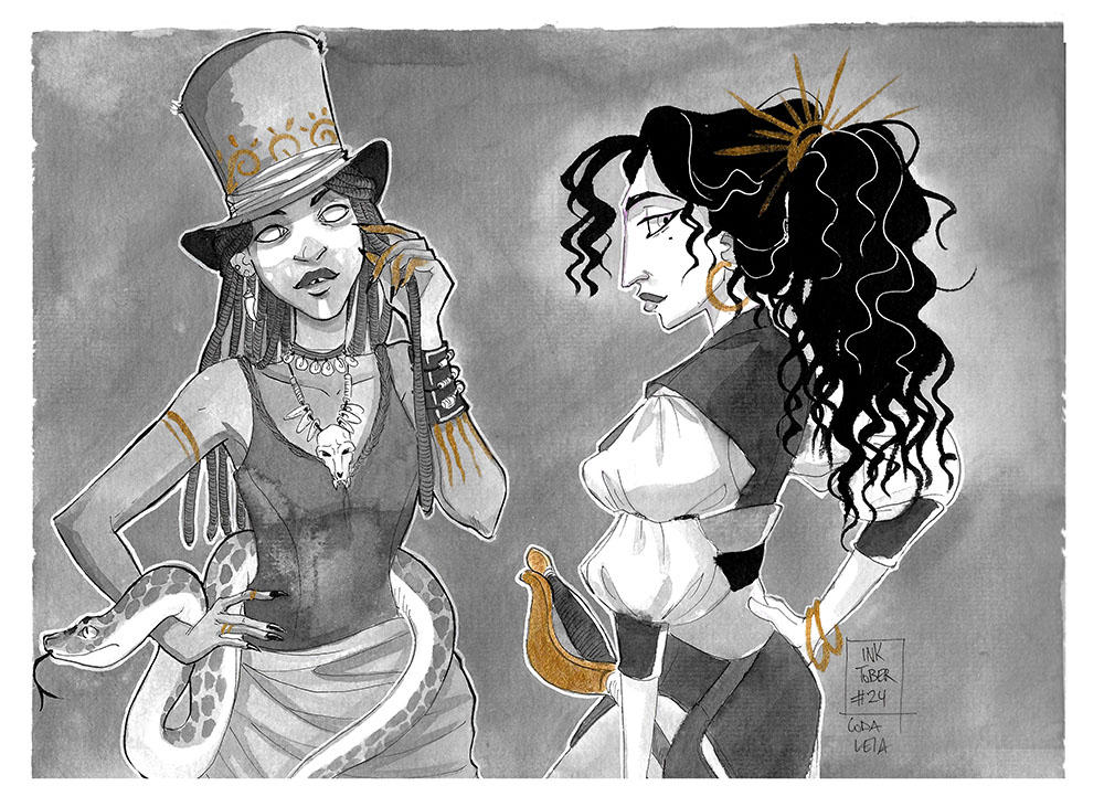Inktober 2017 - Day 24 by coda-leia