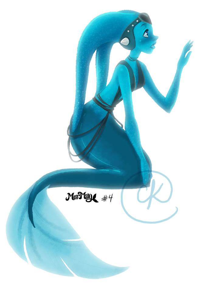 Mermay 2018 - Day 04 by coda-leia
