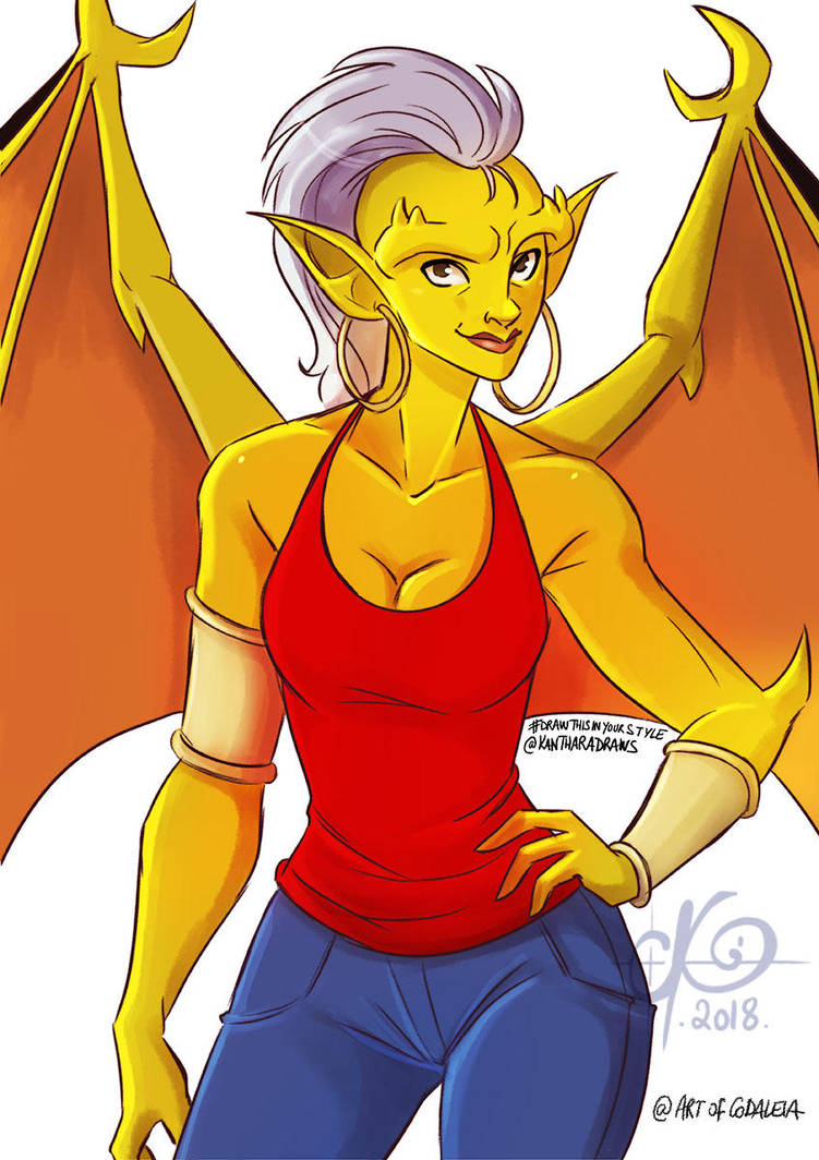 #DRAWTHISINYOURSTYLE - Kanthara by coda-leia