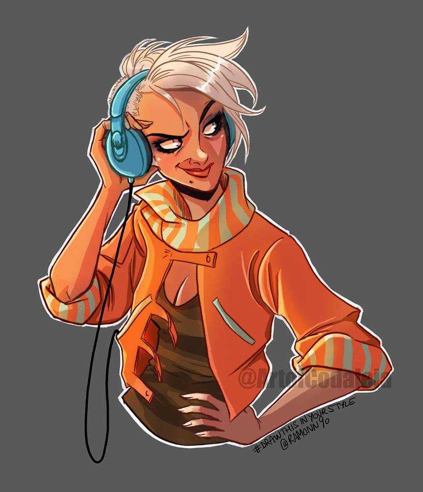 #Drawinyourstyle - Ramonn90 by coda-leia