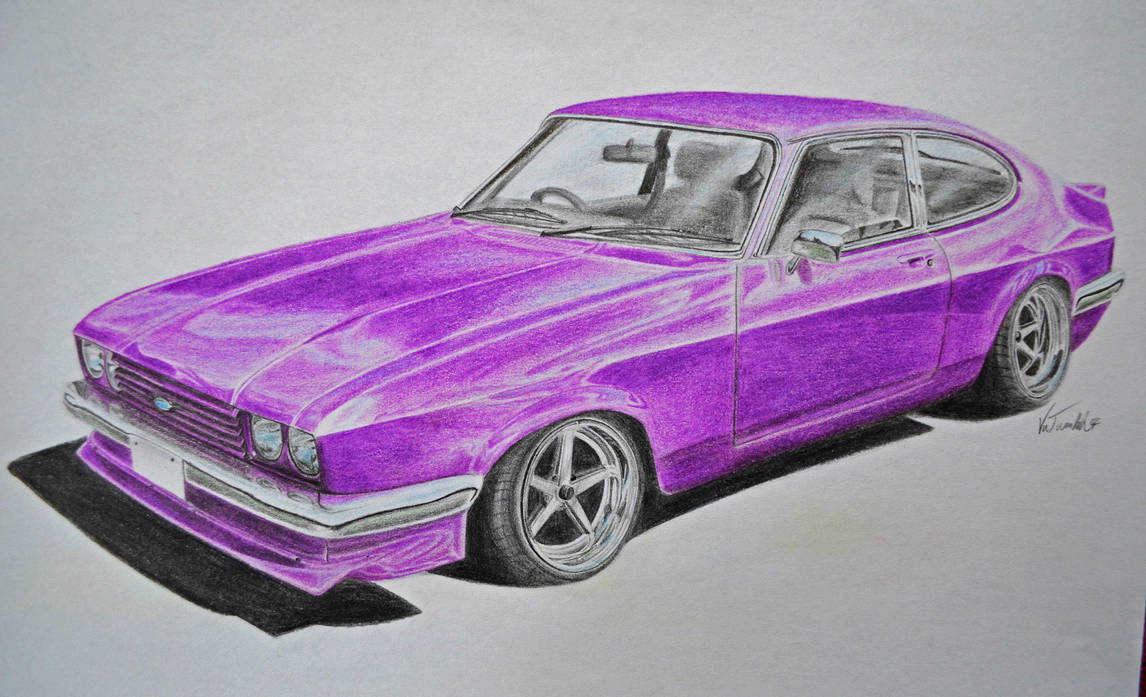 Ford Capri MK III on Work Equip 01 wheels by xMadish