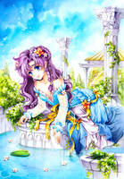 The Golden Yard by Naschi