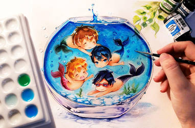 Fish for Free by Naschi