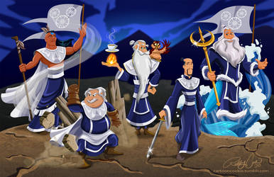 Disney Order of the White Lotus by racookie3
