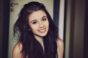 girl smile by Cvet04ek