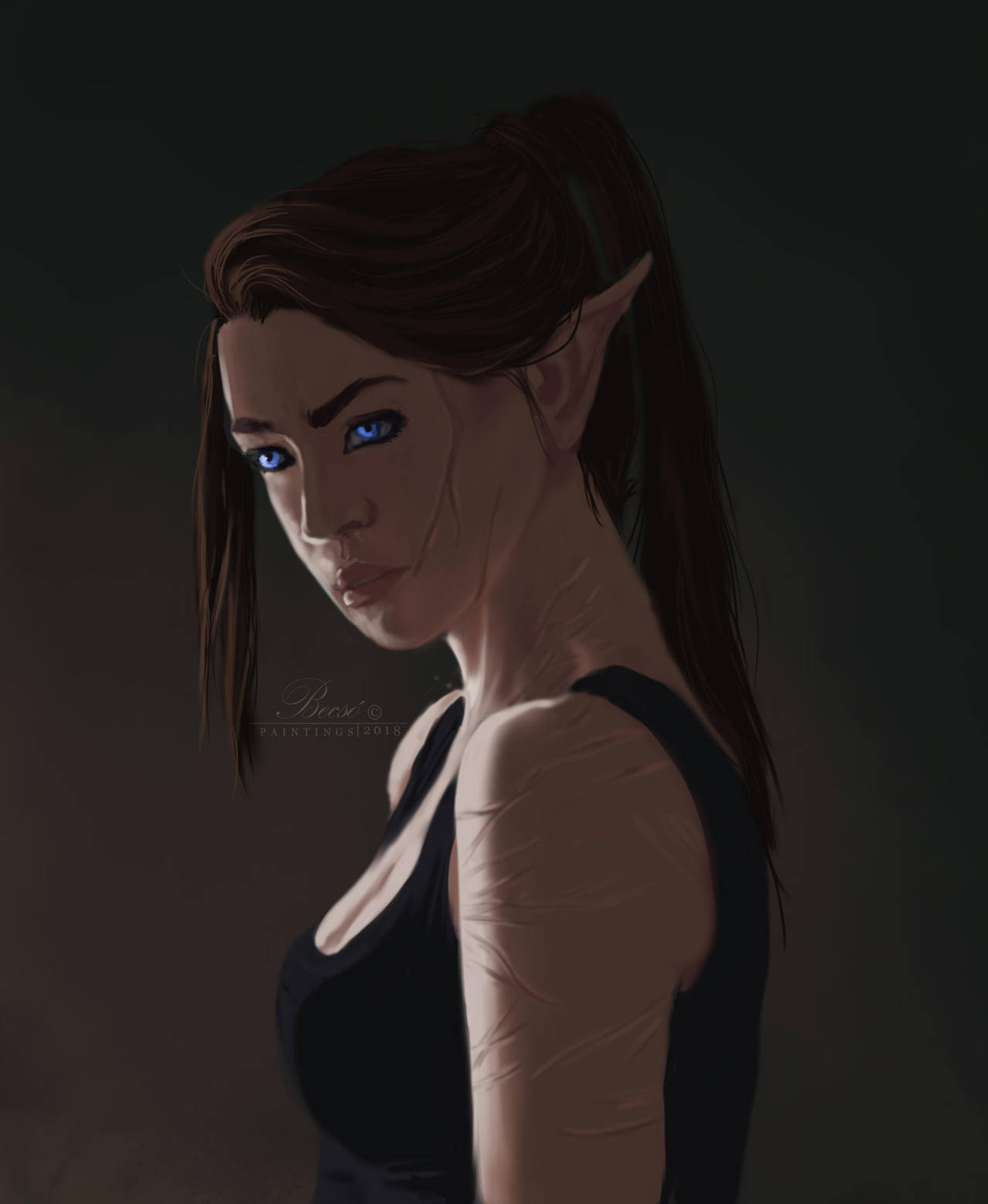 Amirela Sileas by Becso-dimension