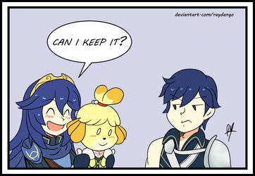 Can I keep it? by RayDango