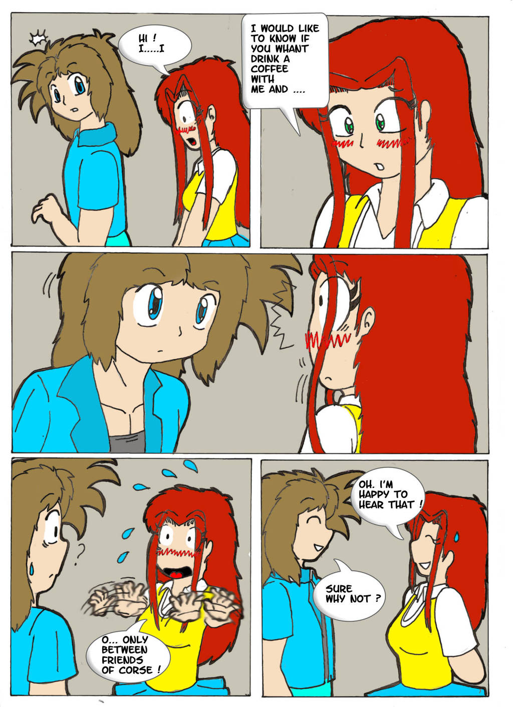 When kyo meet Lisa page 6 by KyoSaeba on DeviantArt