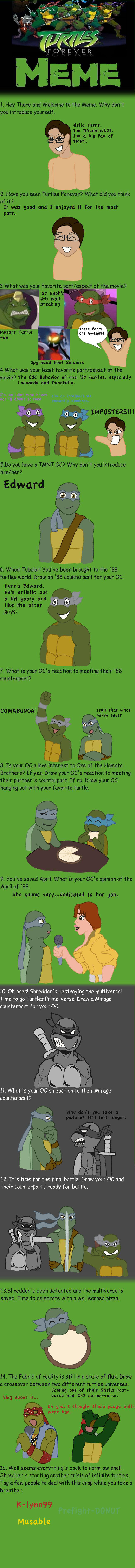 TurtlesForever Meme-Edward by DNLnamek01