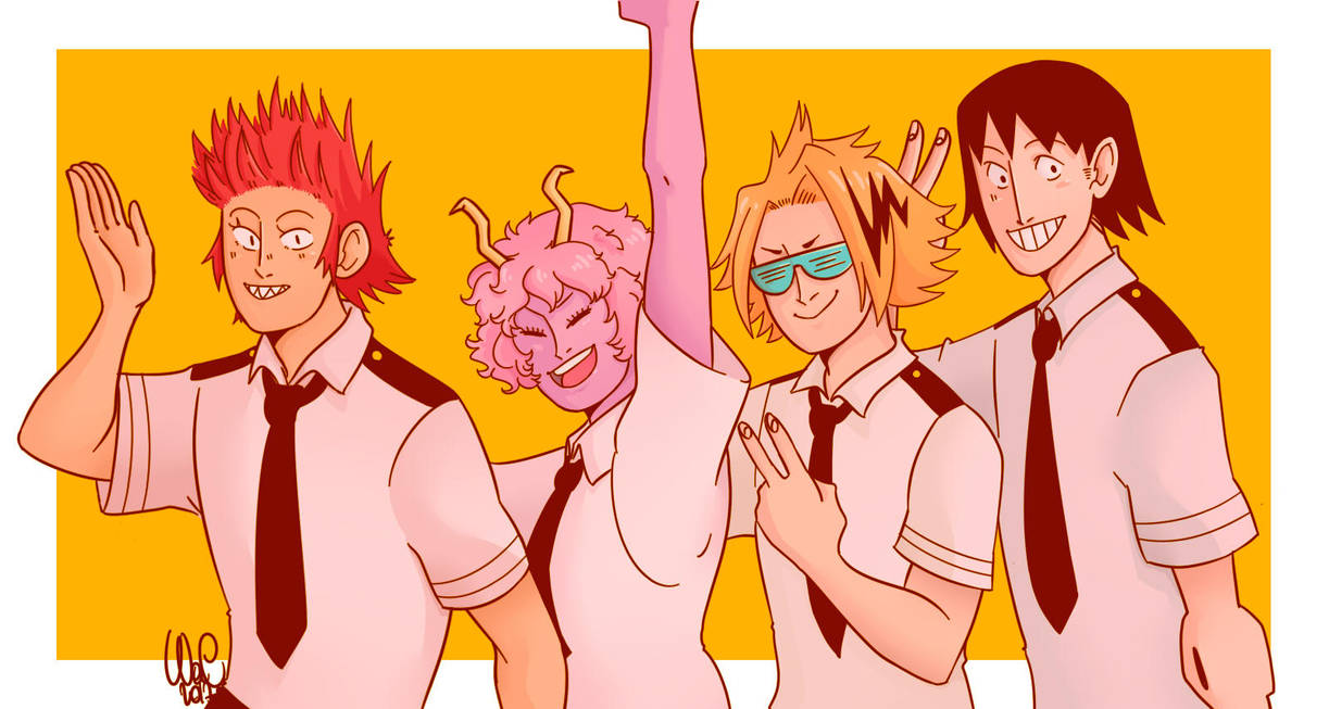 Boku No Hero Academia- Bakusquad by WhatAChaos on DeviantArt