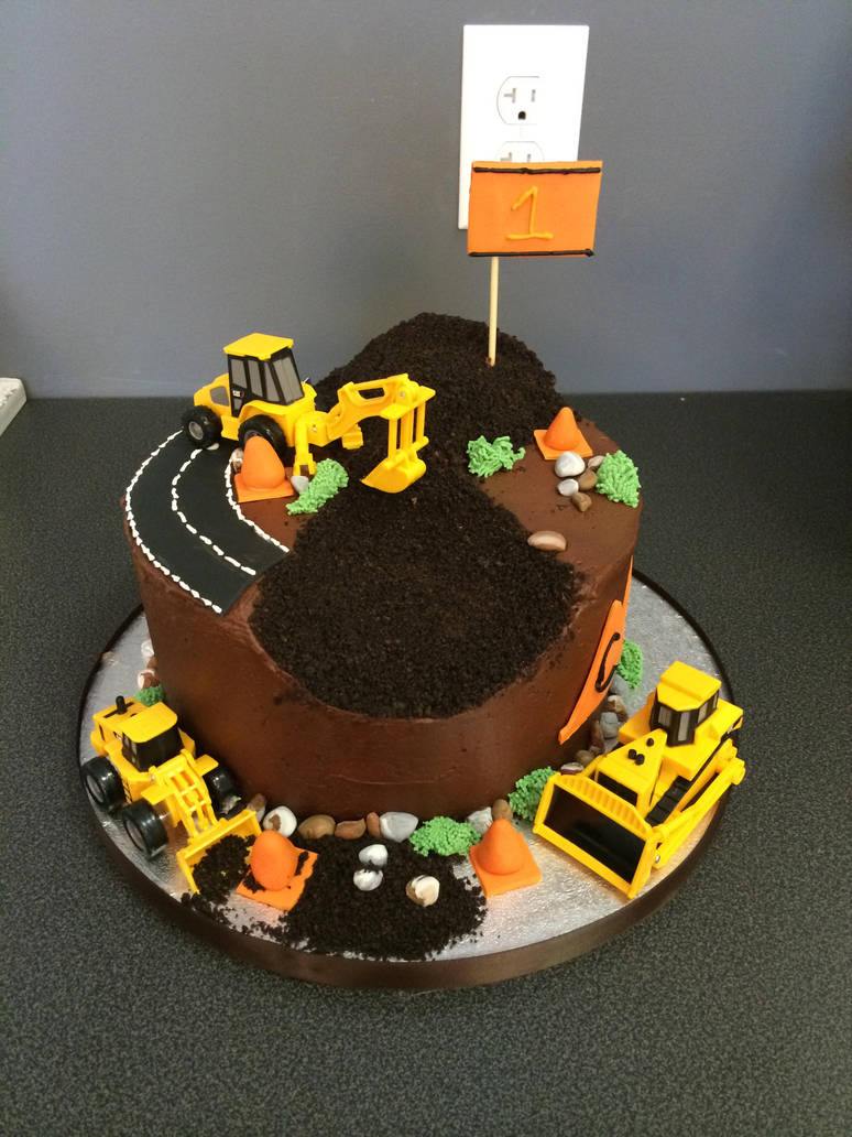 Boys construction birthday cake by ninny85310 on DeviantArt
