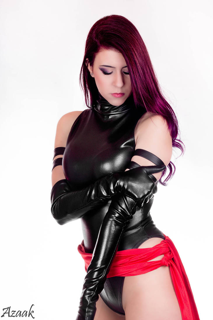 Psylocke Cosplay Marianne Black By Azaak On Deviantart