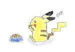 Pikachu by sinnamun