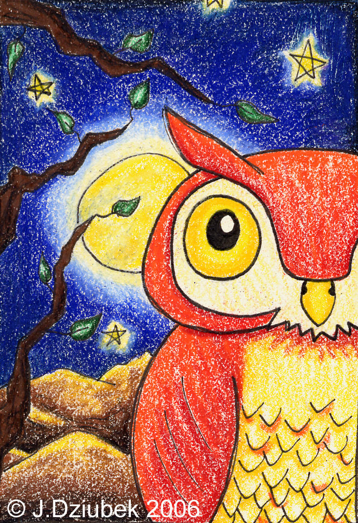 Red Owl Skyline by FroggFire