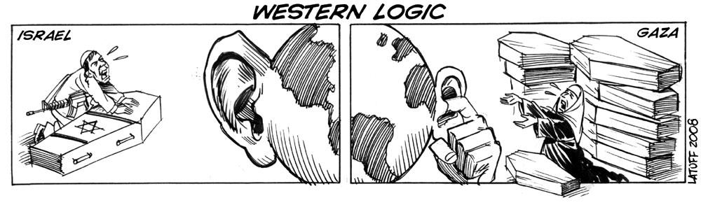 Western logic by Latuff2