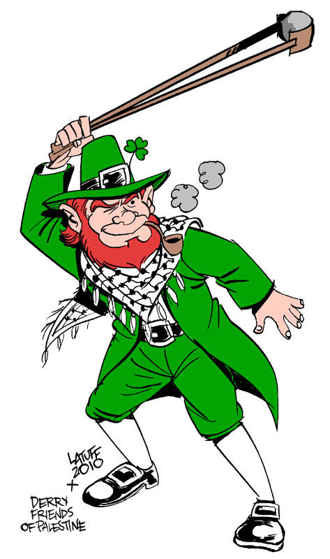 Palestinian Leprechaun by Latuff2