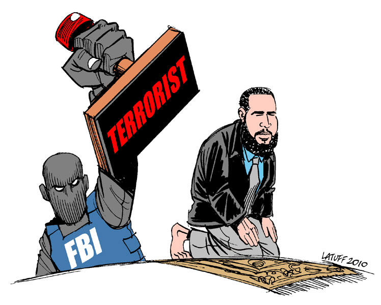 Being Muslim in US by Latuff2