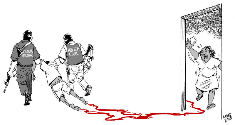 Massacre of Acari 20 years by Latuff2
