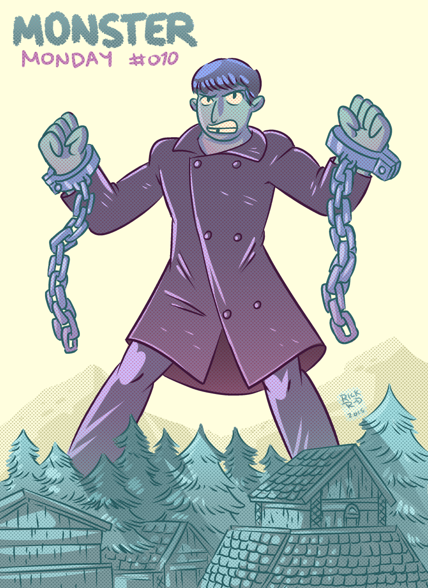 Monster Monday 010- Christopher Lee tribute by rickruizdana