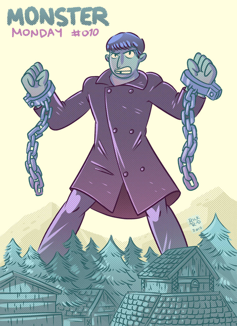Monster Monday 010- Christopher Lee tribute by rickruizdana