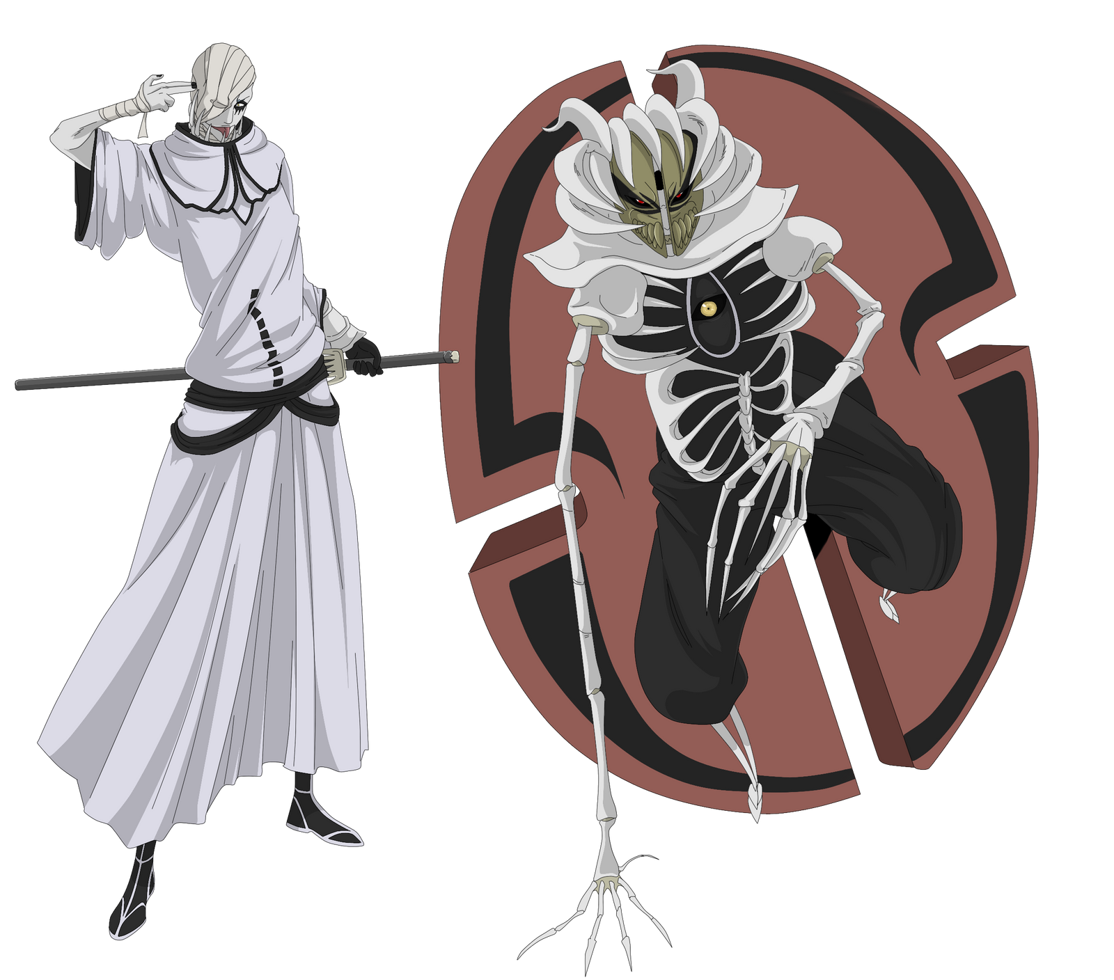 Arrancar Oc By LordSecond On DeviantArt espada-armadura-e-espada-meiq-doida-do-sol-doido
